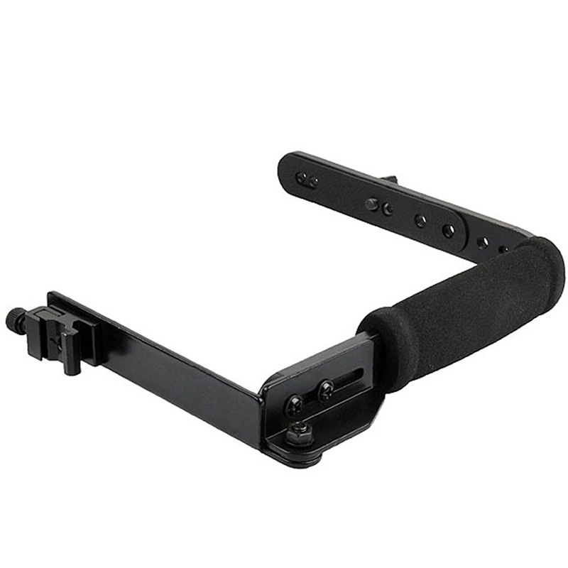

635 Bracket Camera Flash Bracket Grip Aluminium Alloy Quick Flip Flash Bracket Grip Camera Flash Arm Holder For Nikon For Canon