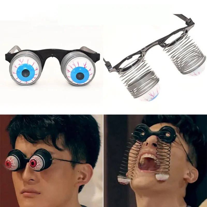 Pennywise Halloween Masquerade Glasses Spring Eyeball Festivals Party Personality Funny Sunglasses Cosplay Spoof Toy Props | Тематическая
