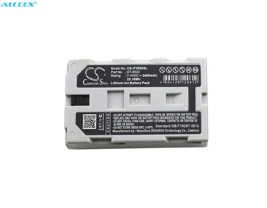 Аккумулятор Cameron Sino 3400 мАч для Casio IT-2000 DT-9023 IT-3000 IT-3100 Epson IT-2000D30E Φ M196A | Электроника