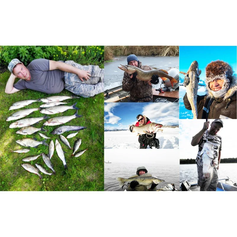 Hot Sale Alarm 100M Portable Sonar LCD Wireless Fish Finder Fishing lure Echo Sounder Fishing Finder fishfinder English AHPU