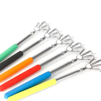 

Back Scratcher Telescopic Scratching Stainless Steel Massage Tools Backscratcher Massager Extendable Massage Relaxation@D03