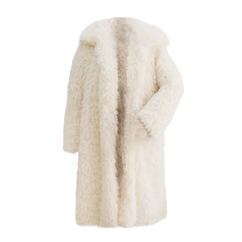 Women Winter Warm Thick Coat Solid Overcoat Outercoat Jacket Cardigan Coat Slim Down Lammy Jacket Coat Overcoat L3085