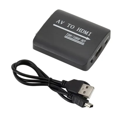 av-hdmi преобразователь аудиовизуальных систем к HDMI hd-конвертер поддерживает 1080P Кабель-адаптер Горячая Распродажа