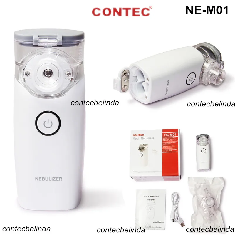 CONTEC NE M01 портативный ультразвуковой сетчатый ингалятор для взрослых и детей с