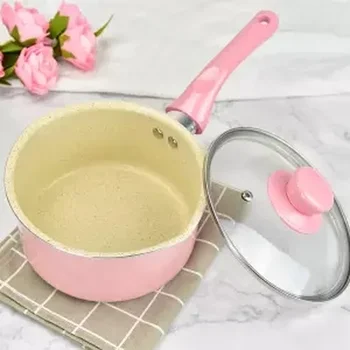 

Milk Pot Non-stick Baby Baby Food Pot Baby Small Milk Pot Hot Milk Instant Noodle Pot Induction Cooker Small Soup Pot Wok
