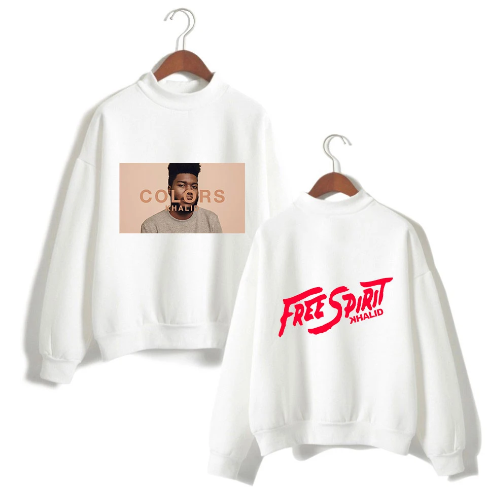  Khalid Robinson Hoodies Kpop Sweatshirt Pullover 2019 Autumn Coat Winter Thick Knit Sweatshirt Prin