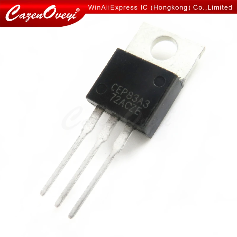

5 шт./лот, CEP83A3 TO-220 83A3 TO220 N-channel 100A 30V, оригинальная Подлинная фотография