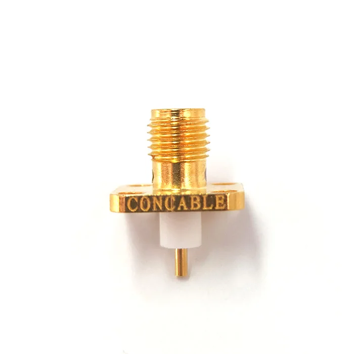 

SMA-KFD RF Connector Female Head Four 4-hole Flange Fixed Wall Shell Sma-kfd
