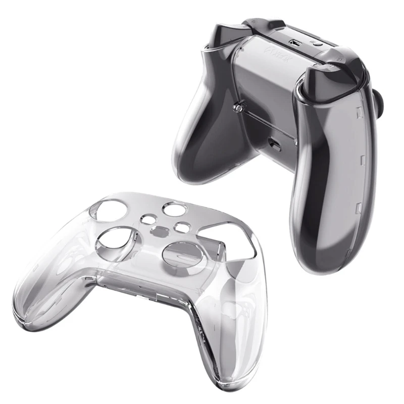 1pc Transparent Clear Crystal Case Hard Controller Protective Cover Handle Shell For Xbox Series X Controller Cases Aliexpress