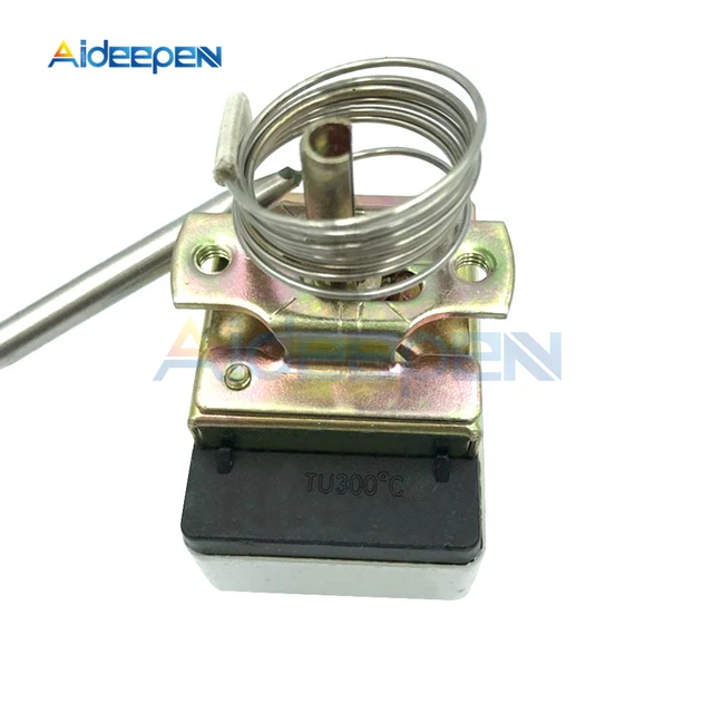 AC 220V 16A 30-110/50-300 Ofen Temperatur Schalter Thermostat Zifferblatt  Celsius Keramik Basis Thermostat Wasser Heizung thermostat - AliExpress