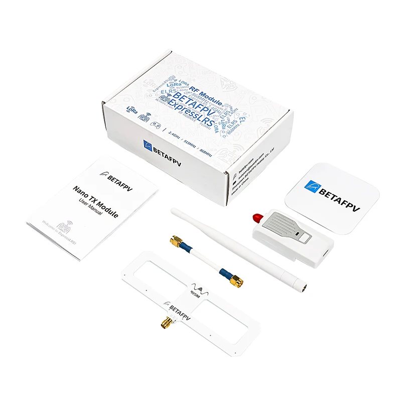 Betafpv Elrs Modulo Nano Tx 2.4G 915Mhz 868Mhz Modulo Nano Tx Per Tbs Tango 2 Pro Frsky X-Lite X9 Lite Trasmettitore A Lungo Raggio