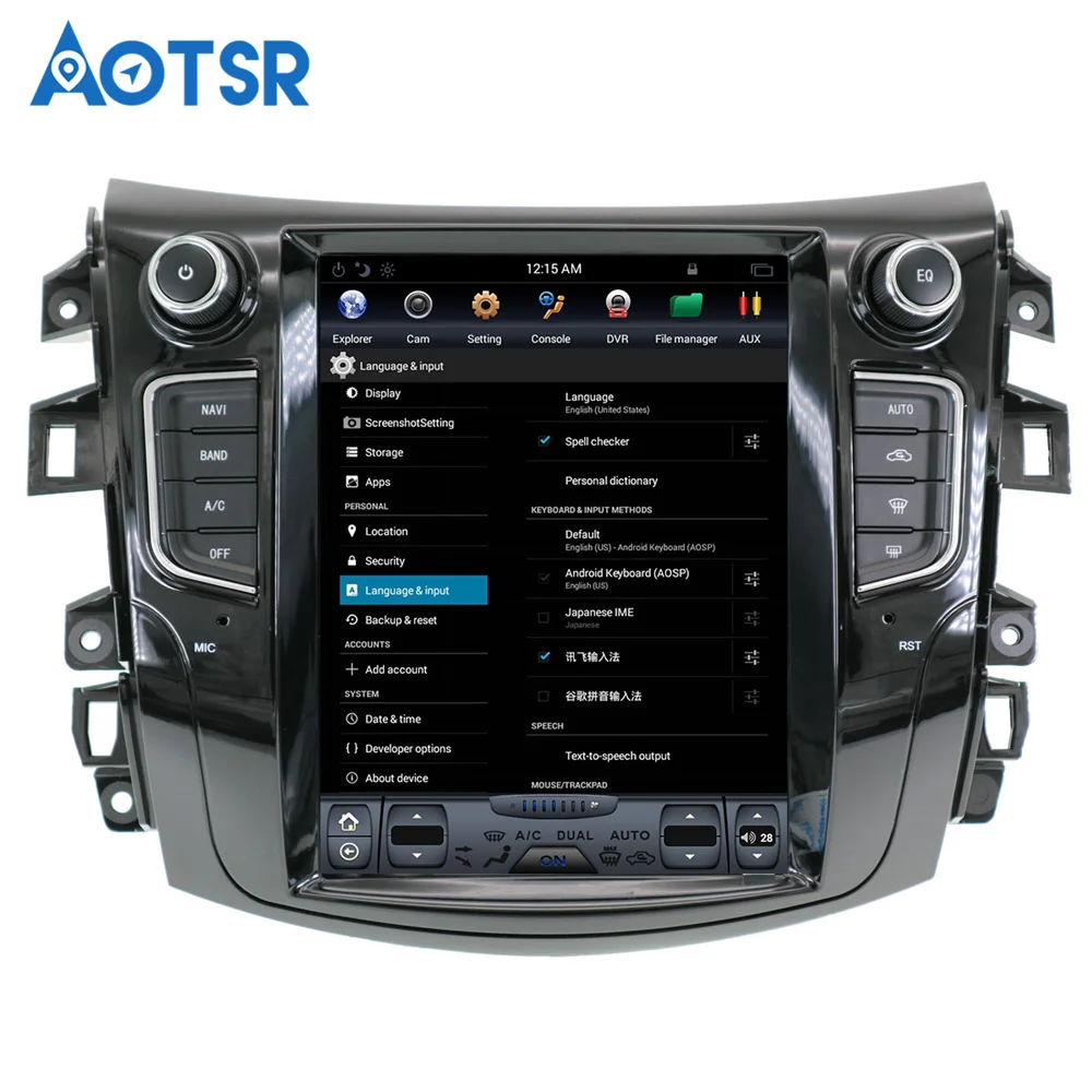 Sale px6 Android 8.1 4+64G Car DVD Player GPS Navigation For NISSAN NP300 Navara 2014-2019 multimedia radio recorder headunit stereo 3
