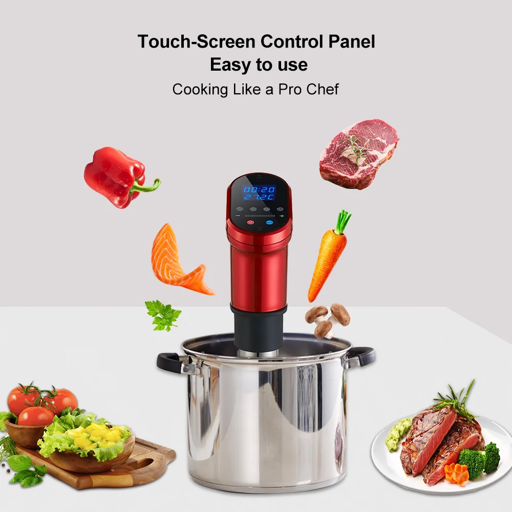 BioloMix 3rd Generation Smart Wifi Control Sous Vide Cooker 1200W Immersion Circulator Vacuum Heater Accurate Temperature - Image 6