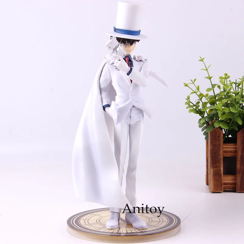 Экшн-фигурка из аниме-детектива Конана чехол с закрытым волшебником Kaitou Kiddo Kid the Phantom вор KID. Коллекционная модель игрушка