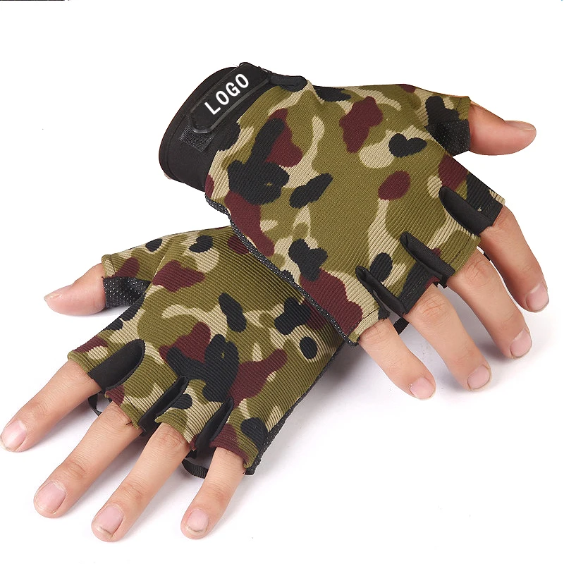 Camouflage Спортивные перчатки, перчатки для верховой езды, нескользящая резиновая накладка, мотоциклетные автомобильные перчатки для горной дороги - Цвет: Camouflage