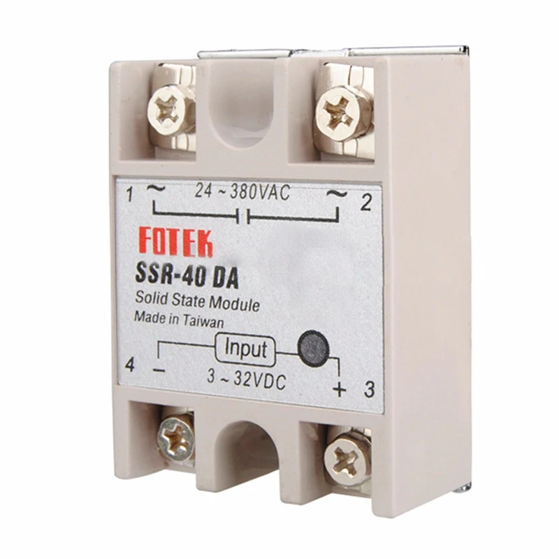 Цифровой 220V PID REX C100 Температура контроллер + max.40A полупроводниковое реле K