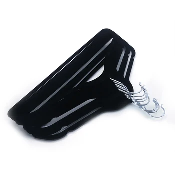 

10pcs 45*0.5*24.5 Plastic Flocking Clothes Hangers Home Window Clothing Storage TP899