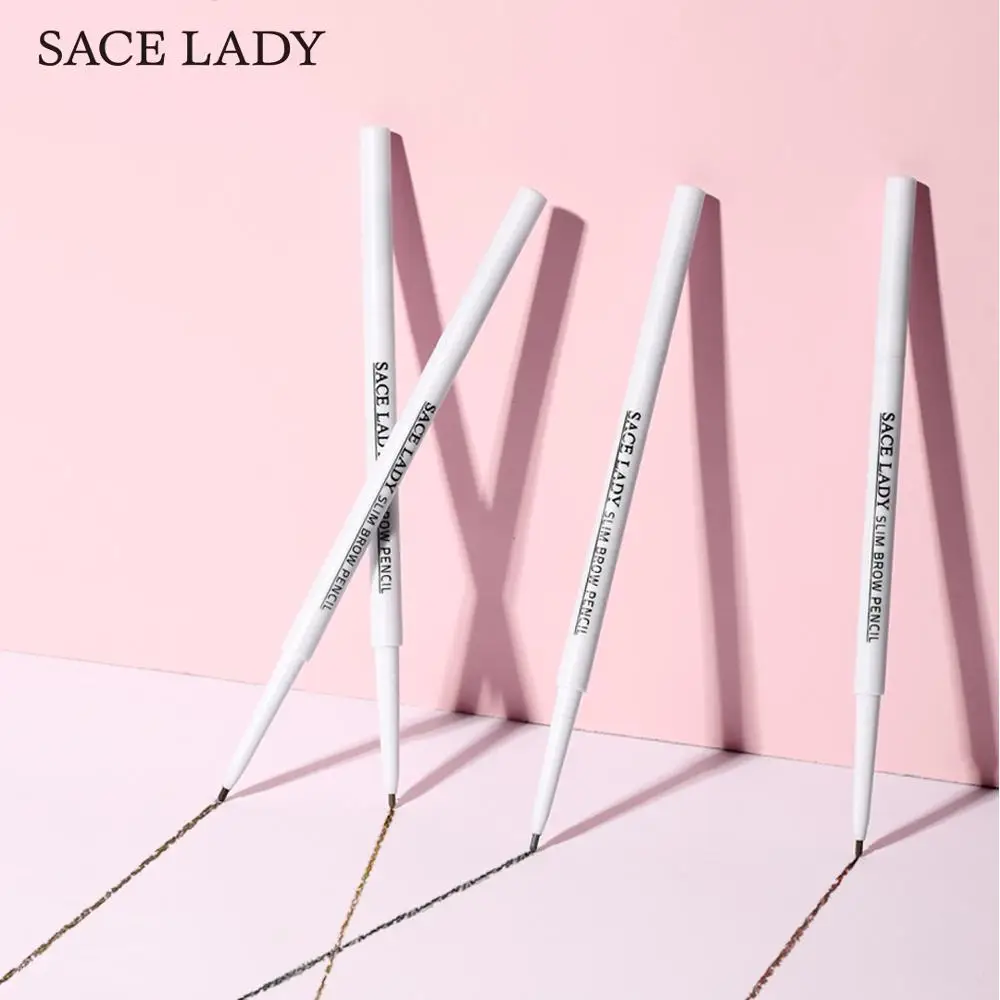 SACE LADY Карандаш для бровей водостойкий стойкий 1,5 мм для бровей с оттенком коричневого цвета макияж натуральная косметика брови макияж