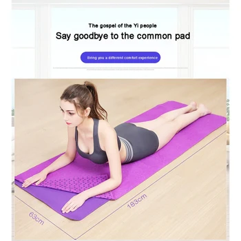 

Soft Yoga Mat Non-slip Towel Mat PVC Plum Blossom Printed Fitness Supplies Hot Yoga Pilates Meditatio