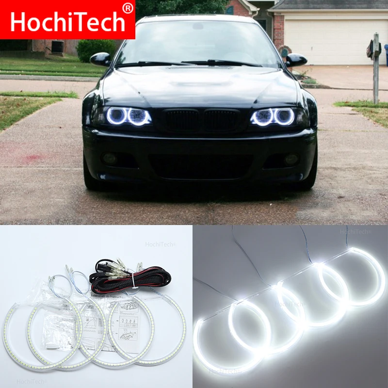 Для BMW E38 7 серия 1995 2001 Smd комплект светодиодов глаза ангела отличное Ультра яркое