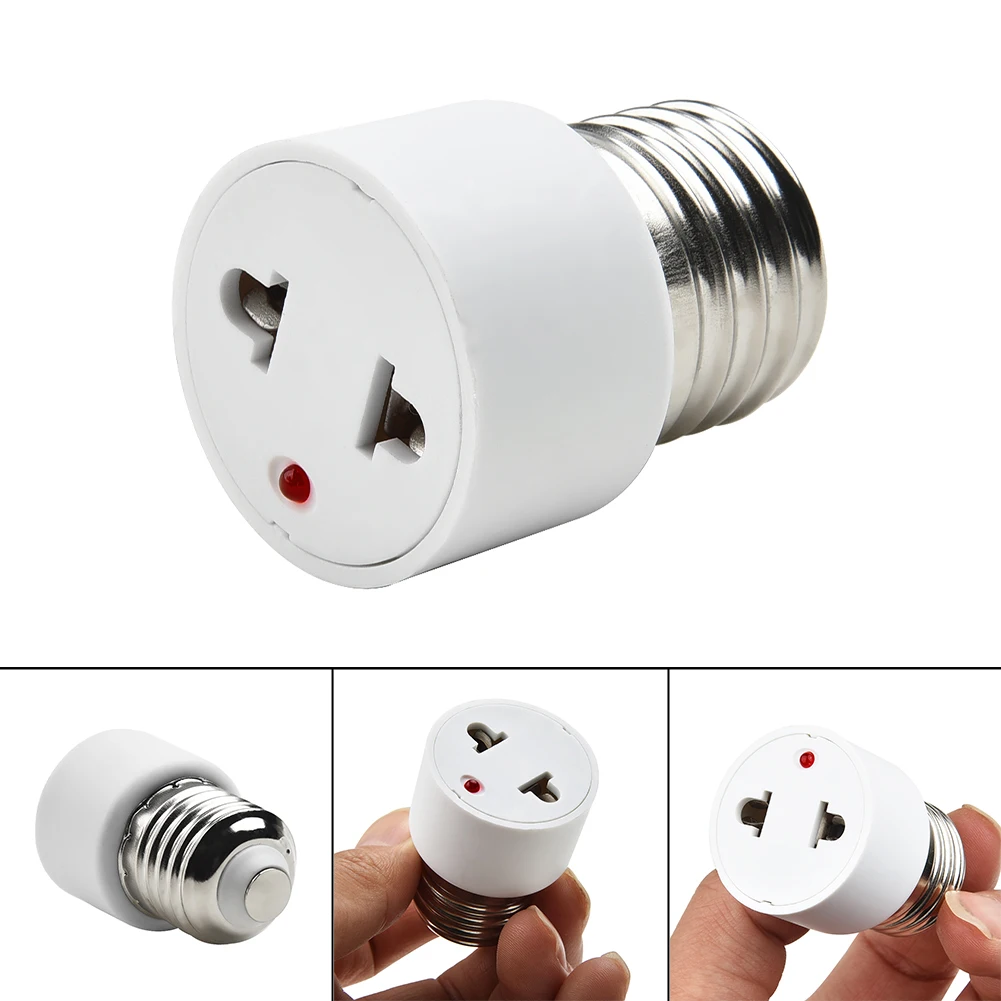 Lamp Holder 1/5pcs E27 US/EU Plug Bulb Base Adapter Converter