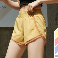 Женские быстросохнущие женские майки для бега шорты спортивные шорты летний Спортзал Фитнес Бег Спортивные шорты