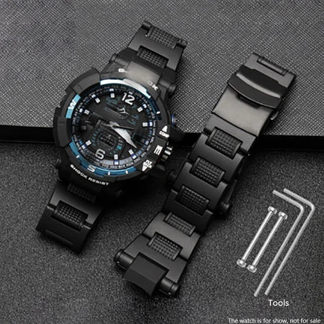 Plastic Watchband for Casio GW-A1100FC GW-A1000 GW-4000 GA-1000