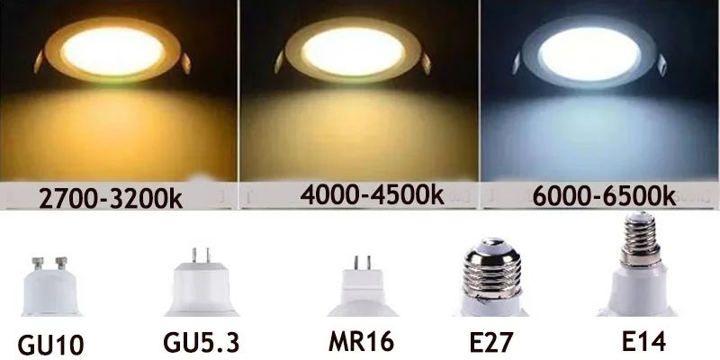 Диммируемый светодиодный MR16 COB 5 Вт Размер 50 мм X 58 мм 85 V-265 V/DC12V