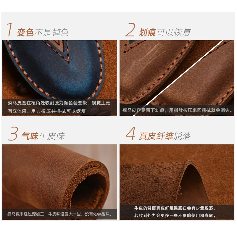 Custodia/cover per Chiave/telecomando in Cuoio Per Audi A1 A3 A4 A5 Q7 A6 C5 C6 Supporto da Auto Borsette A Distanza copertura Auto-Styling portachiavi - H4b8530a4f80a4a9f879e8437fe687d39e