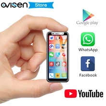 Pocke Mini 4G смартфон Melrose отпечатков пальцев ID ультратонкий 3,4 дюймов MTK6739 1 ГБ 8 ГБ Android 8,1 маленький студенческий мобильный телефон