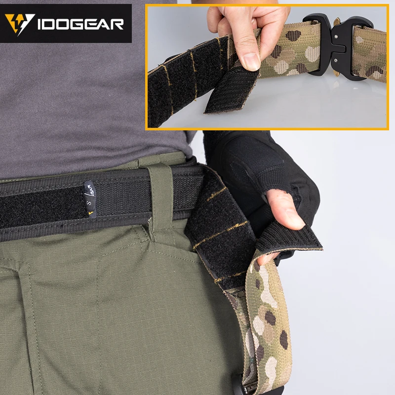 Airsoft Tactical 600D 1.5" Nylon Load Bearing Cambat Duty Web Belt for Vest Pant 