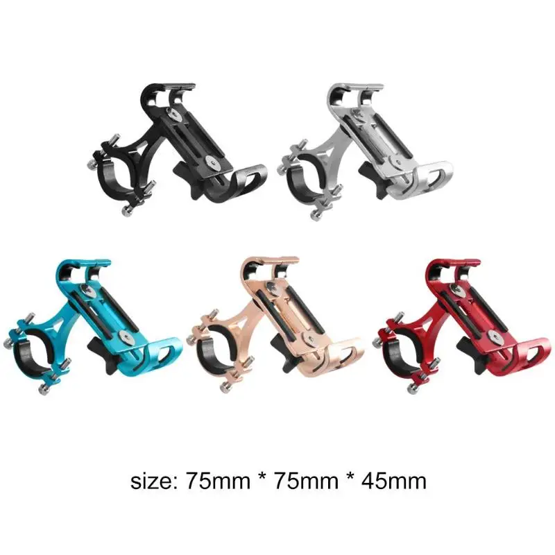  Durable Telefon Halter Delicate Design Aluminium Legierung 360 Grad Rotation Fahrrad Telefon Halter