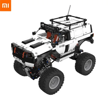 

XiaoMi Mitu DIY 4WD Programmable Building Block APP Control Smart Off-Road Vehicle RC Robot Car