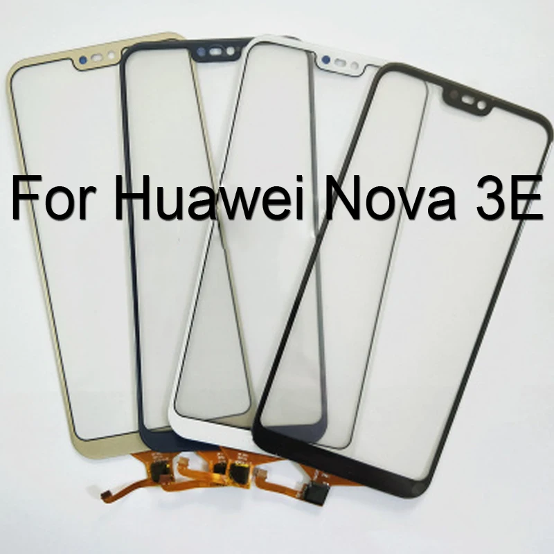 Для huawei nova 3E Сенсорная панель экран дигитайзер стекло сенсор сенсорный экран сенсорная панель с шлейфом Замена huawei nova 3e