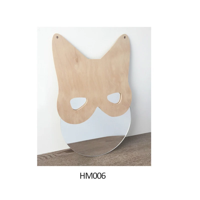 HM006 Ins декоративные зеркальные стикеры Настенные акриловые Decoracion Habitacion дети мультфильм корона персонализированное зеркало - Цвет: HM006