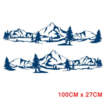 

Accessories Stickers Stickers Motorhome Tree Graphic Caravan Decal 100x27CM