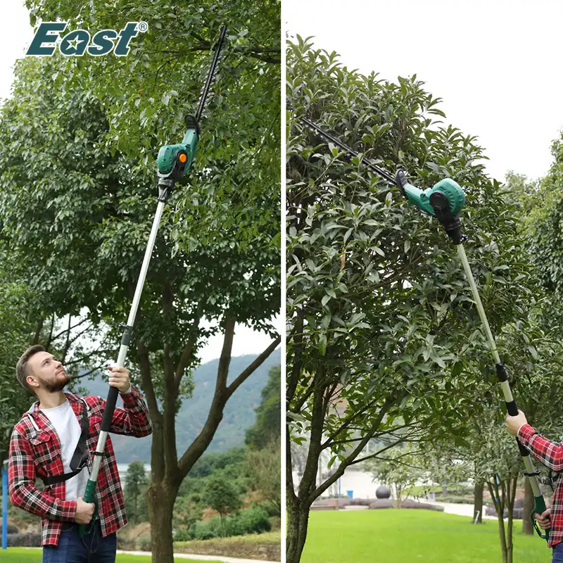 corded telescopic hedge trimmer