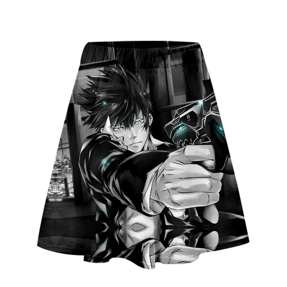 Psycho-Pass юбка Harajuku Повседневная стиль Harajuku поп юбки новые сексуальные Kpops Женские повседневные Psycho-Pass юбки уличная