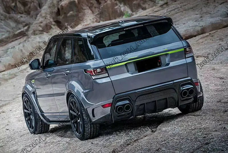 Комплект кузова из углеродного волокна переднее заднее крыло бампера для Range Rover Sport