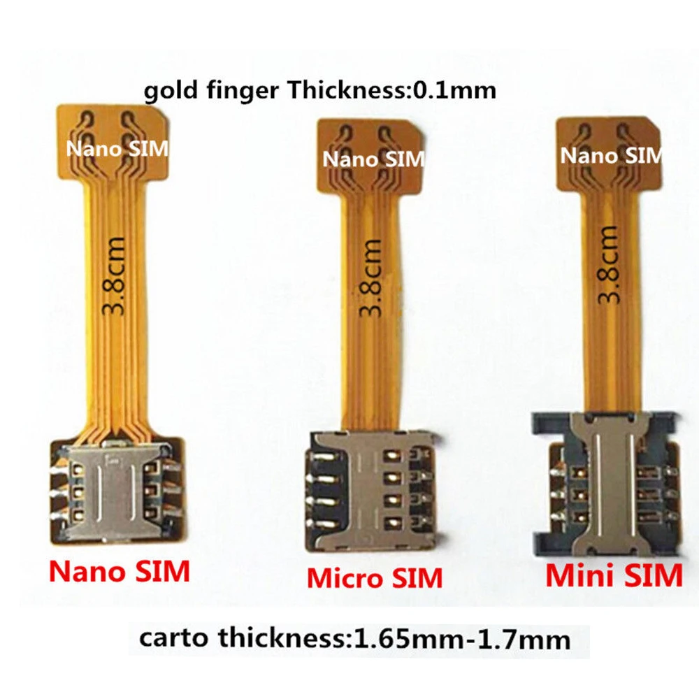 Hybrid Converter Double Dual Sim Card Adapter Android Micro Sd Extender Nano Micro Mini Sim Adapter For Samsung Xiaomi For Meizu Adapter Converter Adapter For Samsungadapter Android Aliexpress
