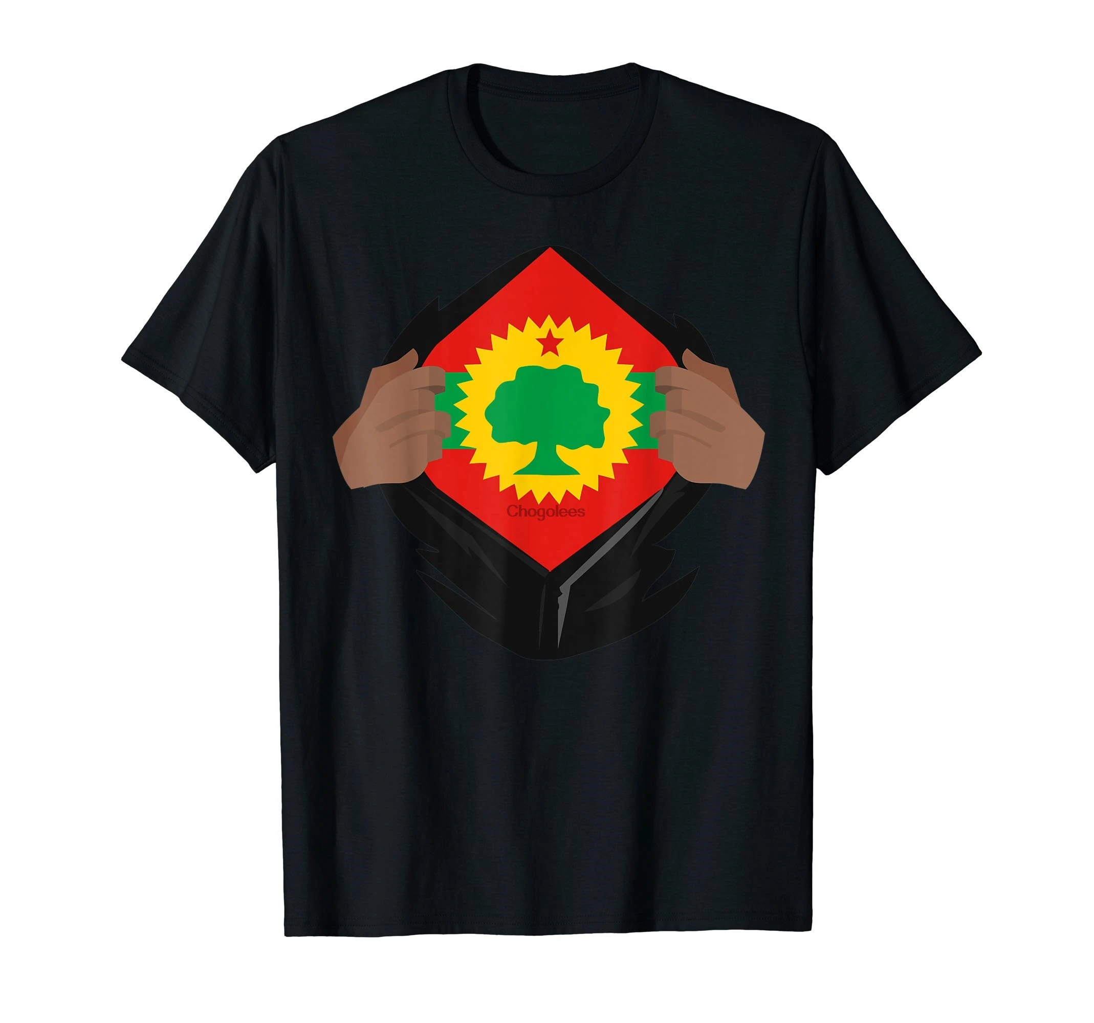 Футболка Oromia In My DNA Proud Flag Oromo для мужчин и женщин |