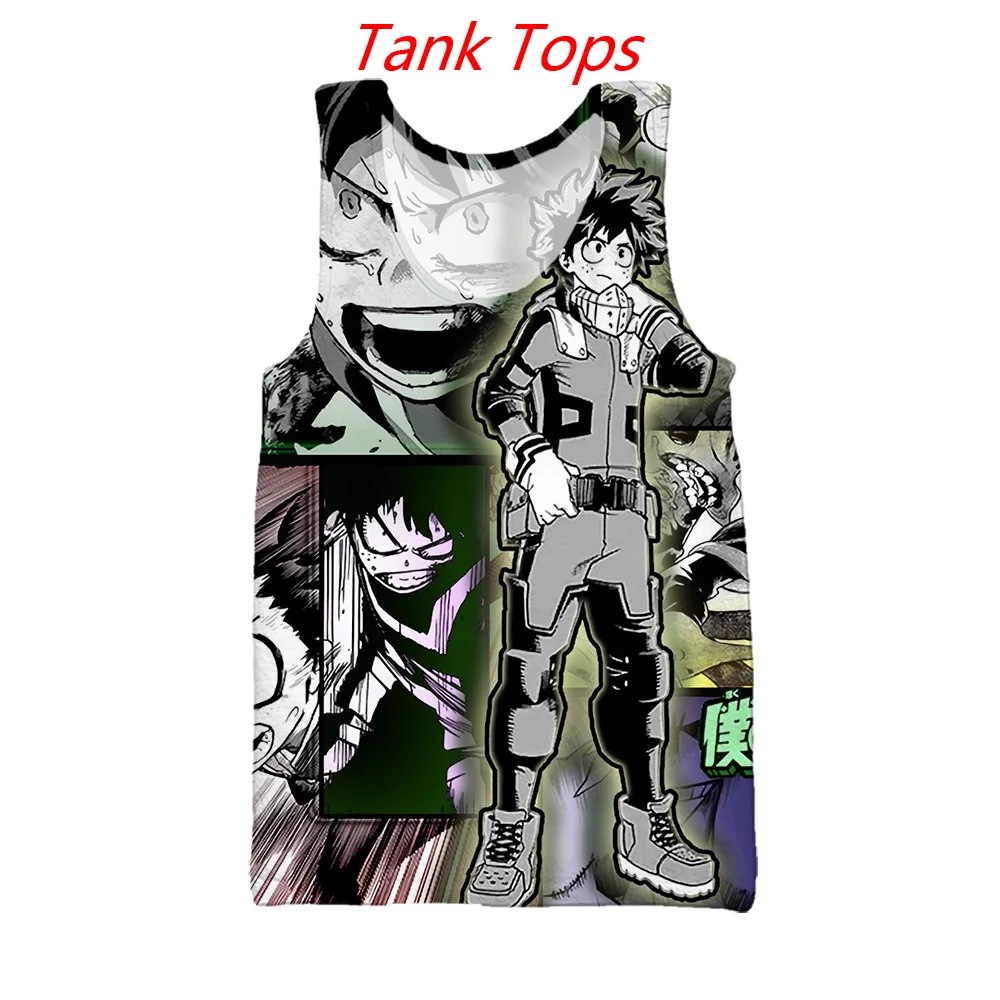 My Hero Academia Harajuku Anime 3D Casual Hoodies, Pants, Shorts And T-Shirts