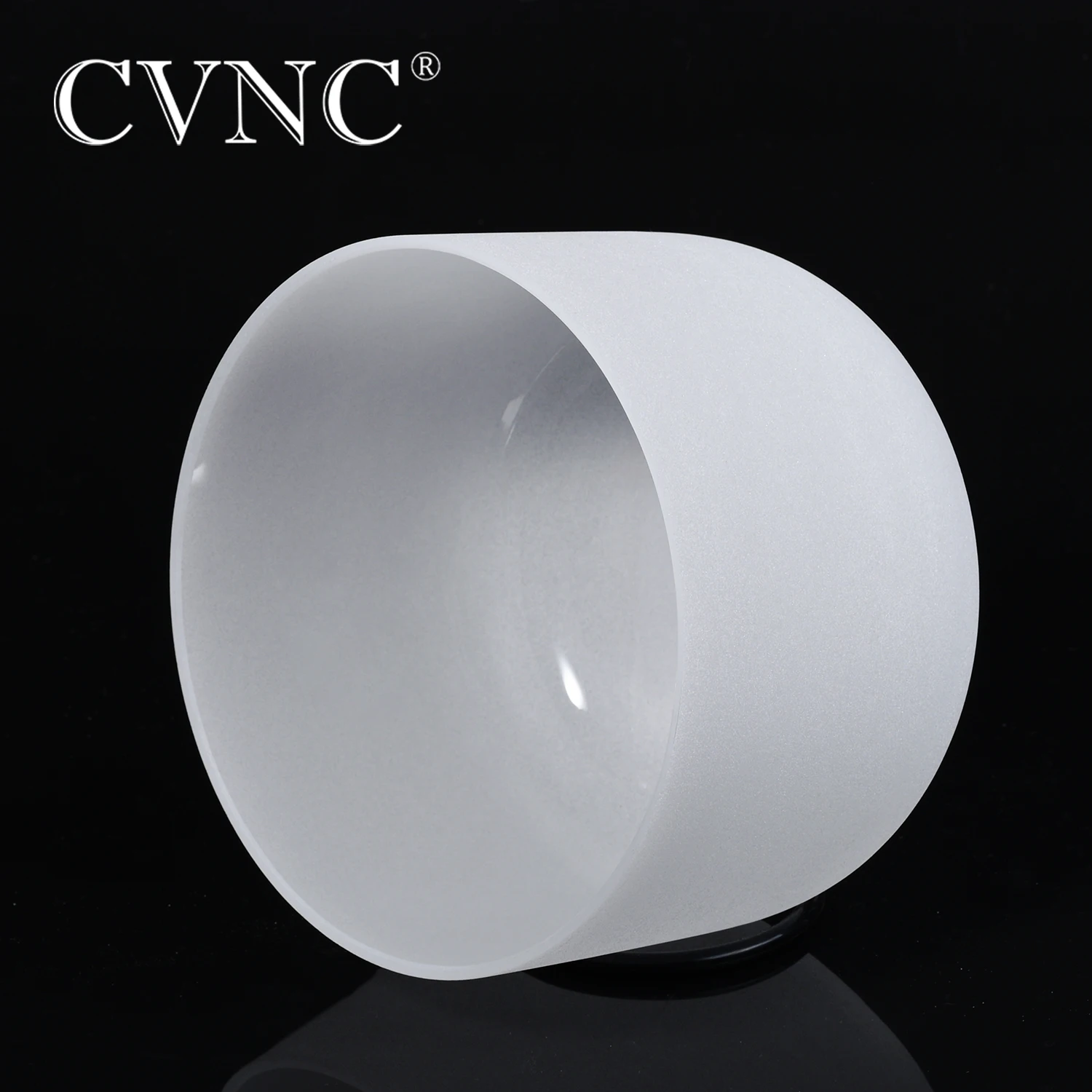 CVNC 10 &quotNote E Солнечная plexus чакра матовая кварцевая Поющая чаша + черная сумка для
