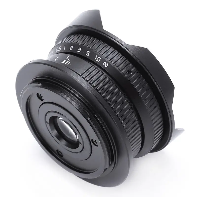 8 мм F3.8 ручной широкоугольный объектив рыбий глаз для Olympus Panasonic M43 MFT OMD EM5 |