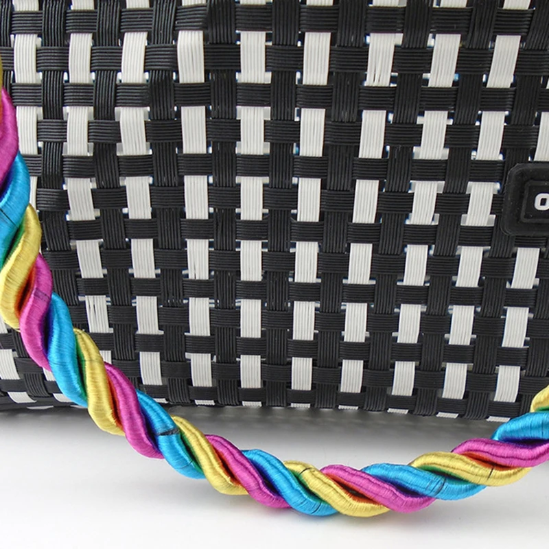 HARDIRON тканая цилиндрическая дышащая водонепроницаемая корзина для ванной Корейская Складная цветная портативная Веревка Сумка для ванной