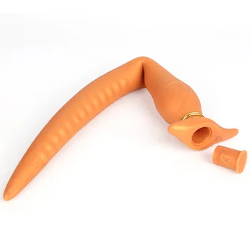 Sex Shop New Long Anal Plug Huge Inflatable Hollow Butt Plug Vaginal Anus Expansion Stimulus Adult Anal Sex Toys Men Women Gay 4