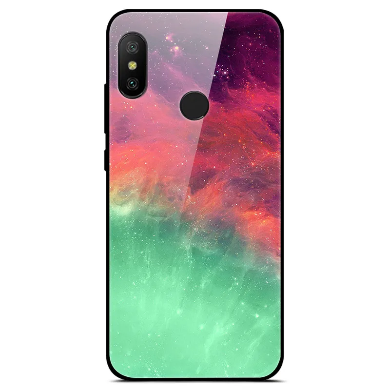 Силиконовый чехол для Xiaomi Mi A2 Lite чехол 360 полная защита закаленное стекло задняя крышка чехол для телефона s для Xiaomi Mi A2 бампер