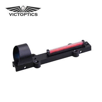 

Victoptics 1x28 Shotgun Fiber Sight Auto Light Sense Battery Free Directly Install on Shotgun Rib Designed for real fire caliber