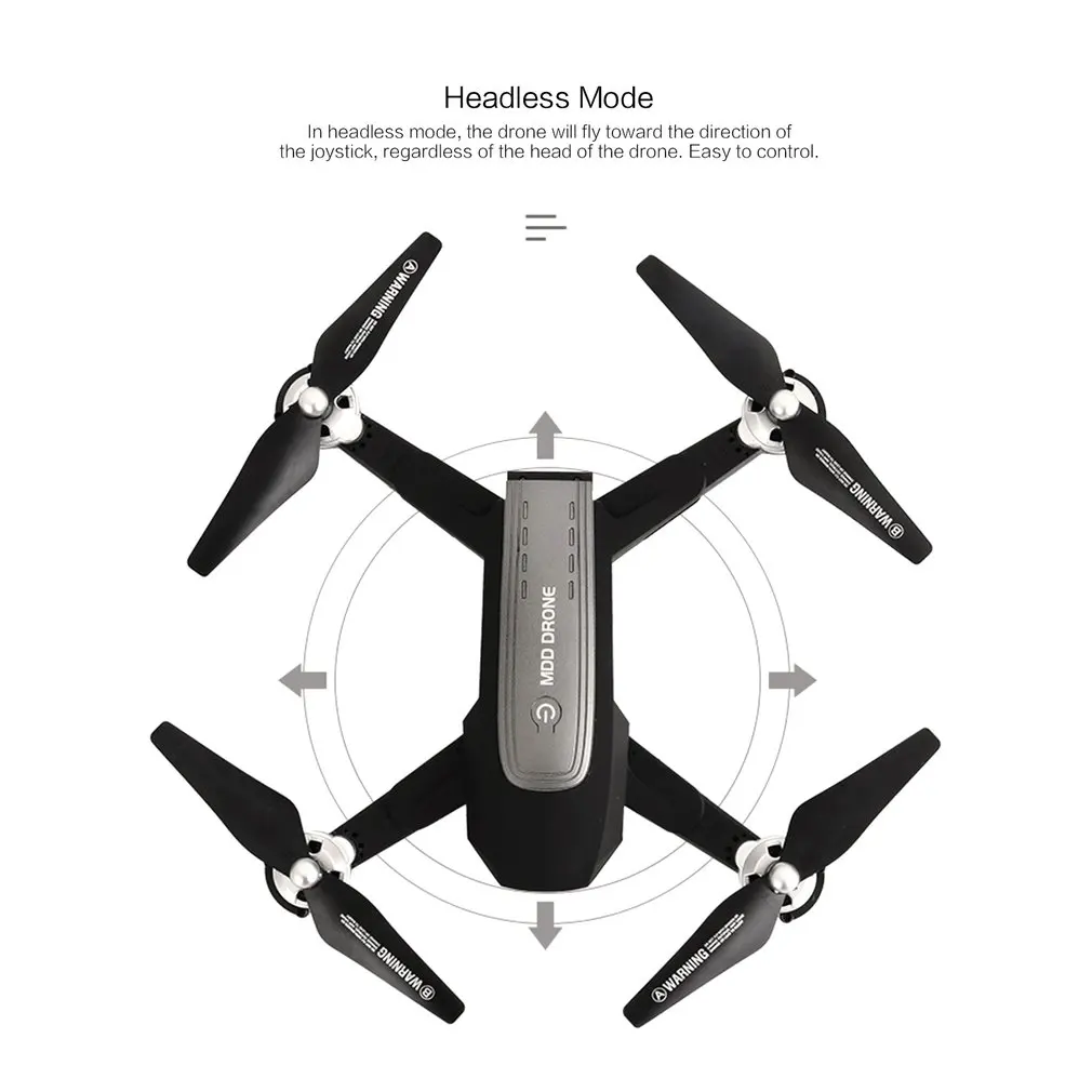 M918 складной Радиоуправляемый Дрон 2.0MP HD камера wifi FPV Дрон высота удерживания самолета четыре оси Дрон самолет с 2 батареей