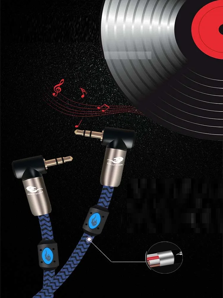Stereo 3 5mm Male to Male Audio AUX Cable for Computer Laptop Beats Headphones iPod iPhone iPad to Speaker Car Auxiliary Cords